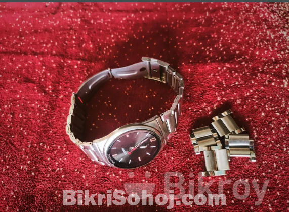 Baisheng Quartz Analog Watch - Stainless Steel Back